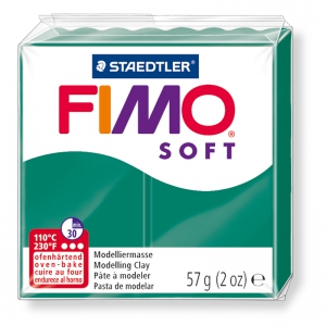 Pasta Fimo Soft 57gr Esmeralda (n°56)