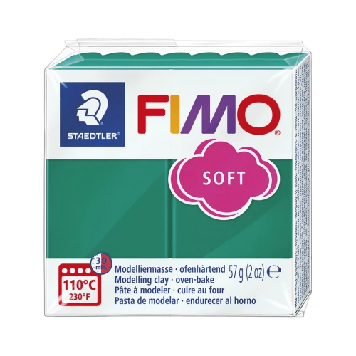 Pasta Fimo Soft 57gr Esmeralda (n°56)