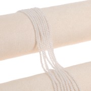 Cuenta redonda 2 mm gema - Piedra luna x39cm