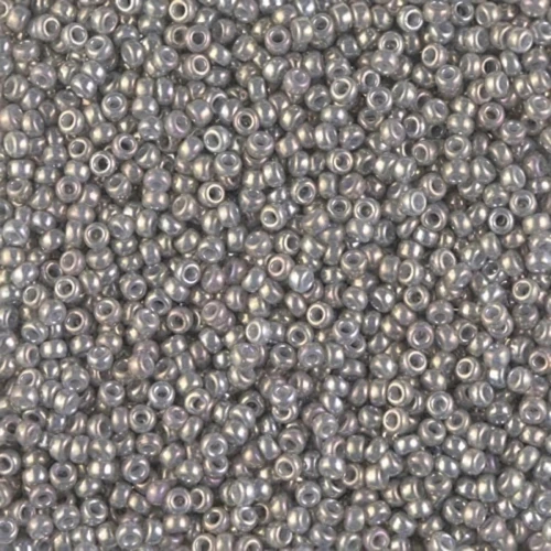 Rocalla Miyuki 11/0 1865 - Opaque Smoke Gray Luster x8g