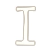 Molde de silicono para hacer la letra I de resina 40X18 mm x1|raw }}