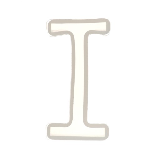 Molde de silicono para hacer la letra I de resina 40X18 mm x1