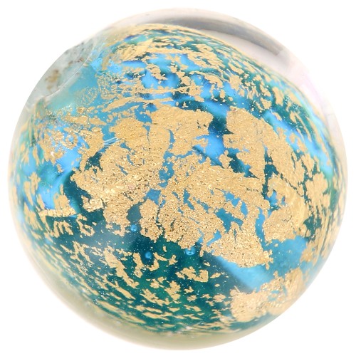 Redonda Murano Galaxy 12 mm Aqua x1