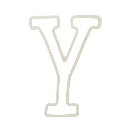 Molde de silicono para hacer la letra Y de resina 40X27mm x1