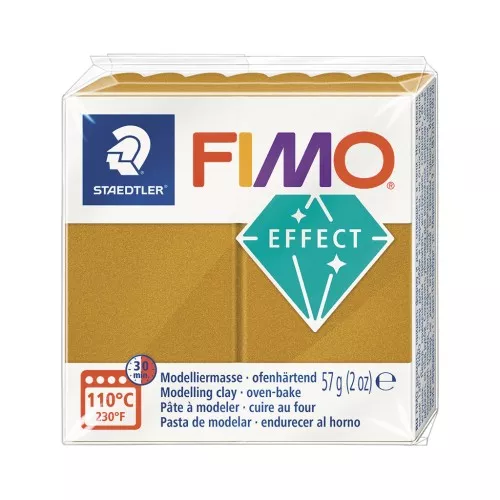 Pasta Fimo Effect 57gr Oro metalizado (n°11)