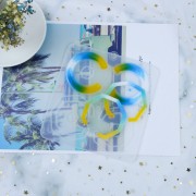 Molde de silicono n°8 para hacer pendientes de resina 15x14 cm x1