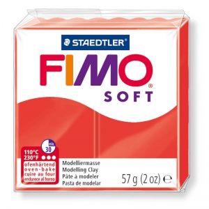 Pasta Fimo Soft 57gr Rojo Indio (n°24)