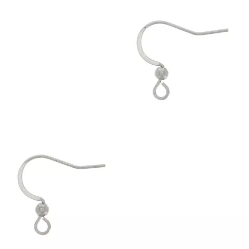 Ganchos pendientes bolas 16 mm Acero Inox x100