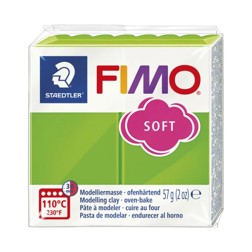 Pasta Fimo Soft 57gr Verde Manzana
