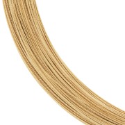 Hilo flexible 0.50 mm de Gold filled x 1m|raw }}