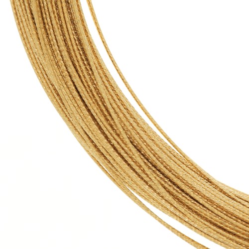 Alambre diamantado semiduro de 0,76 mm de Gold Filled x 1m