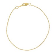 Pulsera malla Forçat 1.2 mm de Gold Filled x18 cm