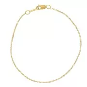 Pulsera malla Forçat 1.2 mm de Gold Filled x18 cm