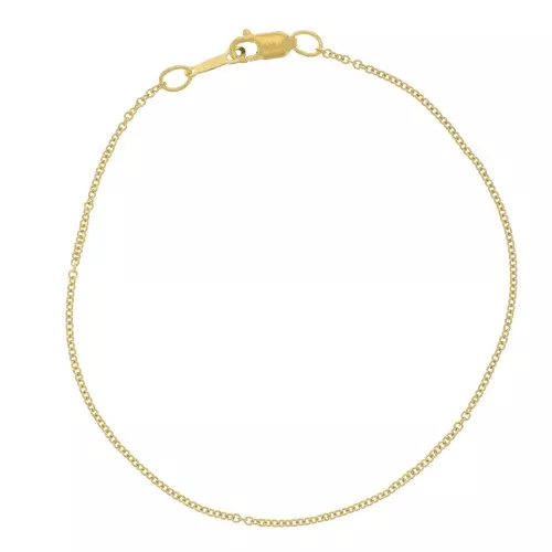 Pulsera malla Forçat 1.2 mm de Gold Filled x18 cm
