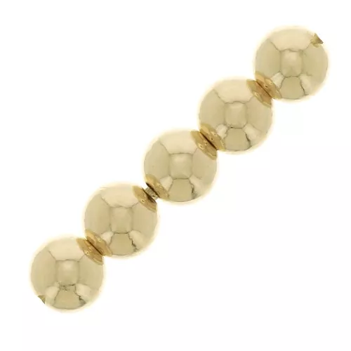 Bolita 4 mm de Gold filled light x10