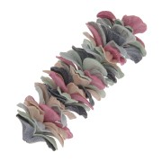 Surtido de flores de tela 25 mm - Multicolore x30