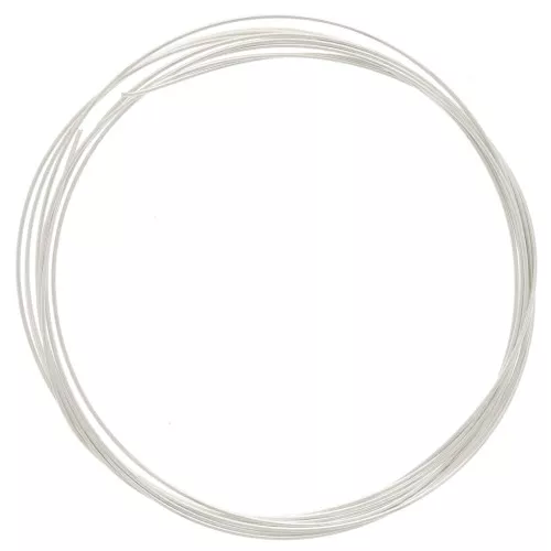 Hilo duro - batido en frío - de Plata 925 redondo 0.7 mm x1m