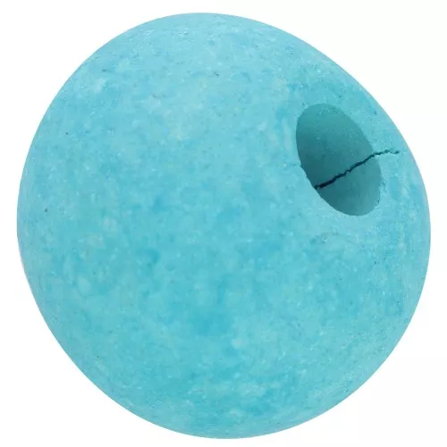 Cuenta de cerámica 15 mm Turquesa mat