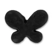 Mariposa de cerámica 16x22 mm Negro mate x1