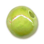 Cuenta de cerámica  8 mm Verde Anís irisado|raw }}