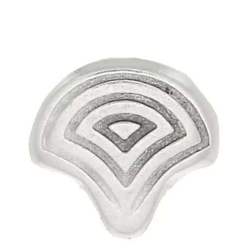 Cymbal Bead Substitute - Cuenta de metal para Ginko Beads 7x7.5mm Vlasios Envej