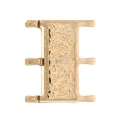 Cymbal Cierre con imán para Miyuki Delica 8/0 19x16 mm Nisida III Dorado rosa x1|raw }}