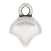 Cymbal - Terminal para tejido de cuentas Ginko Duo 10x7.5 mm Kastro Arg Vieilli x1|raw }}