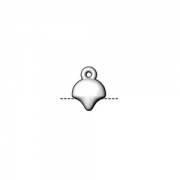 Cymbal - Terminal para tejido de cuentas Ginko Duo 10x7.5 mm Kastro Arg Vieilli x1