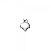 Cymbal - Terminal para tejido de cuentas Ginko Duo 10x7.5 mm Kastro Arg Vieilli x1