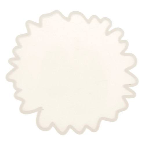 Molde de silicono - forma geoda  - 82x82 mm para resina x1