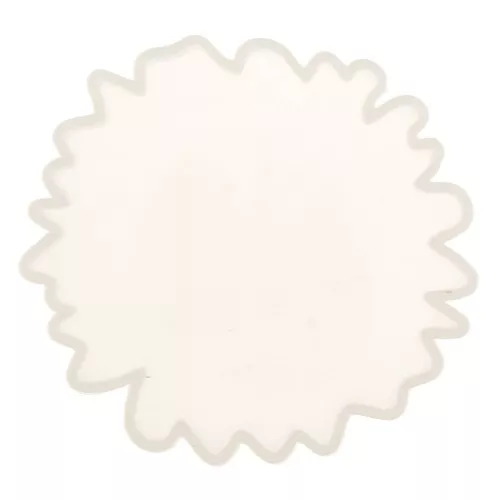 Molde de silicono - forma geoda  - 82x82 mm para resina x1