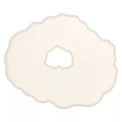Molde de silicono - forma geoda calada - 106x128 mm para resina x1