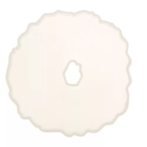Molde de silicono - forma geoda calada - 122x122 mm para resina x1