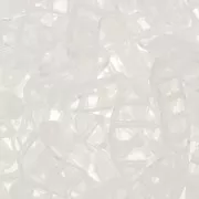 Cuentas de vidrio QuadBow Bead 6x15 mm - Crystal x10