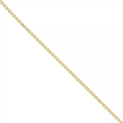 Cadena eslabón Veneciana 1.8 mm - Chapado de Oro 3 micras x50cm