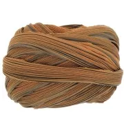 Ruban twill de soie Shibori - Copperplate x10cm