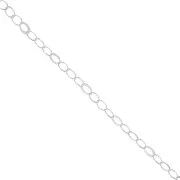 Cadena malla Forçat 5 mm Plata 925 x50cm