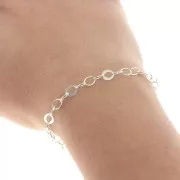 Cadena malla Forçat 5 mm Plata 925 x50cm