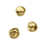 Cuenta irregular 5.5 mm - de Plata 925 Dorado x1|raw }}