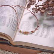 Cuenta cono 3x6 mm - Chapado de Oro 3 micras x1