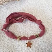 Cuenta cubo 6 mm - Chapado de Oro 3 micras x1