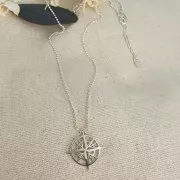 Gargantilla cadena bola diamantada 1,45 mm de Plata 925 x50cm