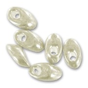Long Magatama Miyuki 4x7mm LMA-1051 - Galvanized Silver x 10g