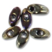 Long Magatama Miyuki 4x7 mm LMA-458 - Marrón iris metalizado x10 g
