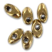 Long Magatama Miyuki 4x7 mm LMA-457 - Bronce oscuro metalizado x10 g