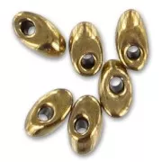 Long Magatama Miyuki 4x7 mm LMA-457 - Bronce oscuro metalizado x10 g