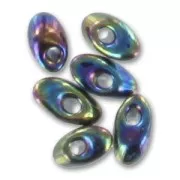 Long Magatama Miyuki 4x7mm LMA-455 - Met Varie. Blue Iris x 10g