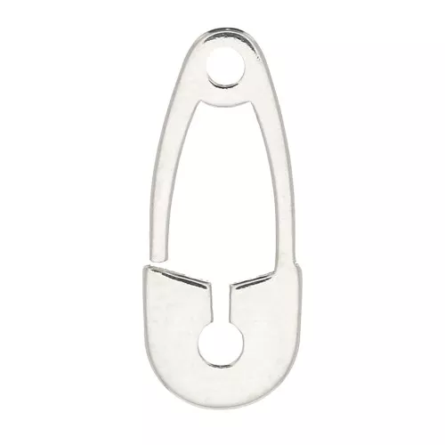 Dije imperdible 16x6.5 mm de Plata 925 x1