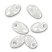 Long Magatama Miyuki 4x7mm LMA-420 - White Pearl Ceylonx 10g|raw }}