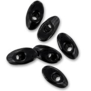 Long Magatama Miyuki 4x7mm LMA-401 - Black x 10g|raw }}